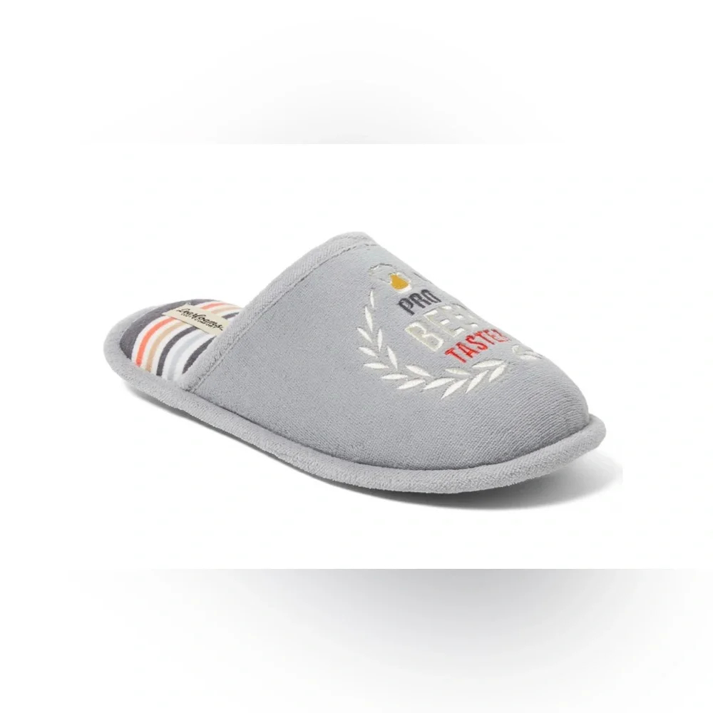 Dearfoams Cozy Comfort Men's Beer Taster Slipper